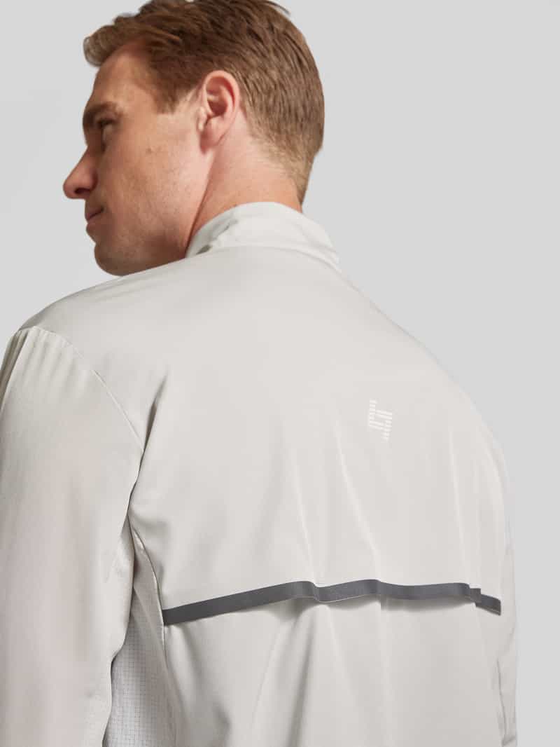 EA7 Emporio Armani Sweatshirt met opstaande kraag model 'VENTUS'