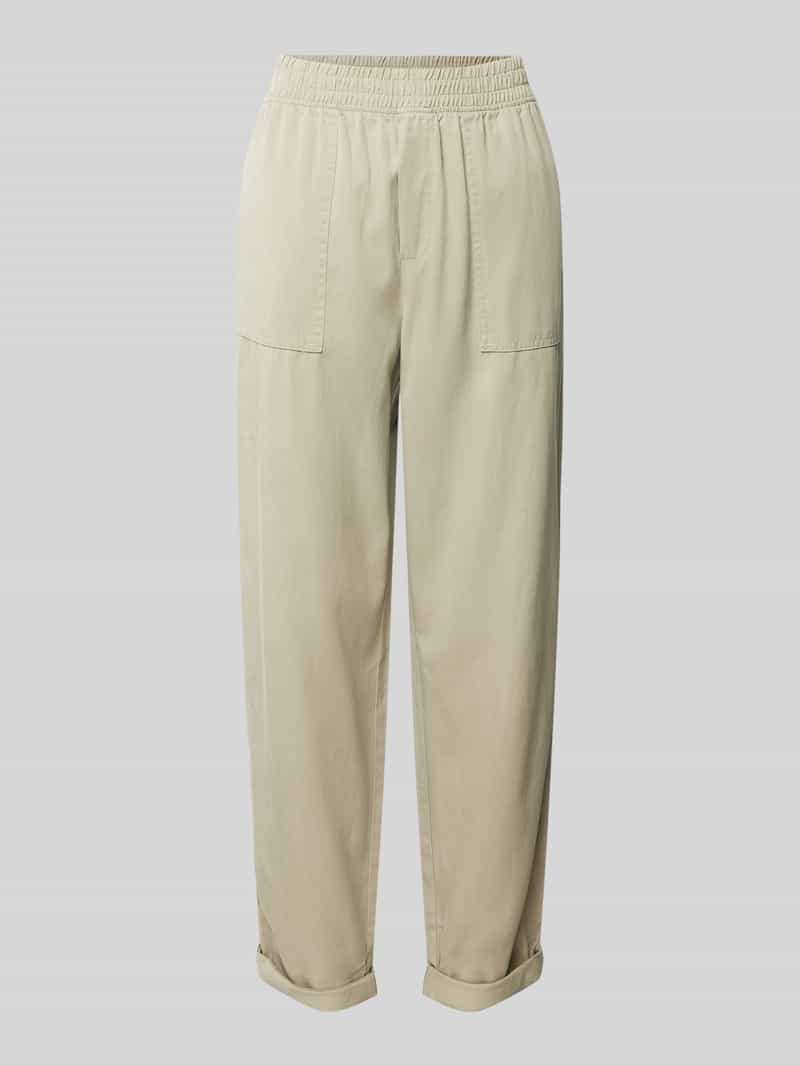 Jake*s Casual Stoffen broek met elastische band