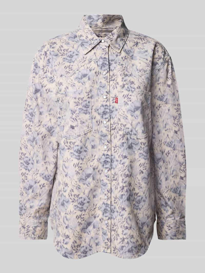 Levi's Regular fit jeansblouse met opgestikte borstzakken model 'TEO'