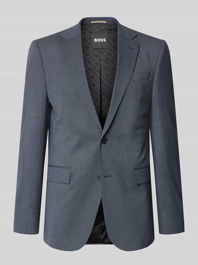 regular fit colbert met scheerwol model 'Jasper'