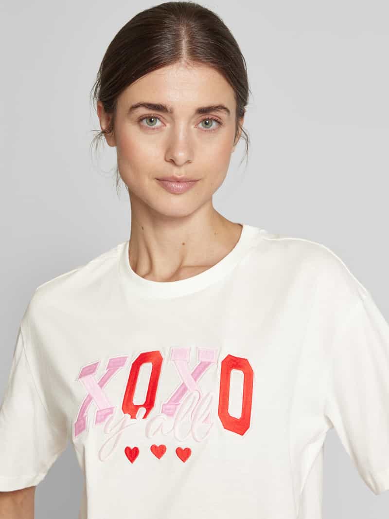Vero Moda Relaxed fit T-shirt van puur katoen model 'SOPHIE MIA'