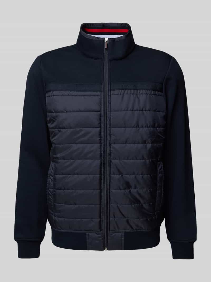 Christian Berg Men Sweatjack met opstaande kraag