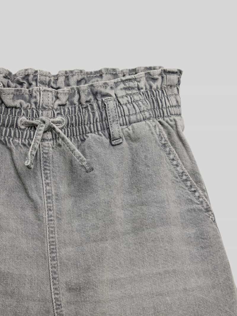 s.Oliver RED LABEL Loose fit korte jeans van puur katoen