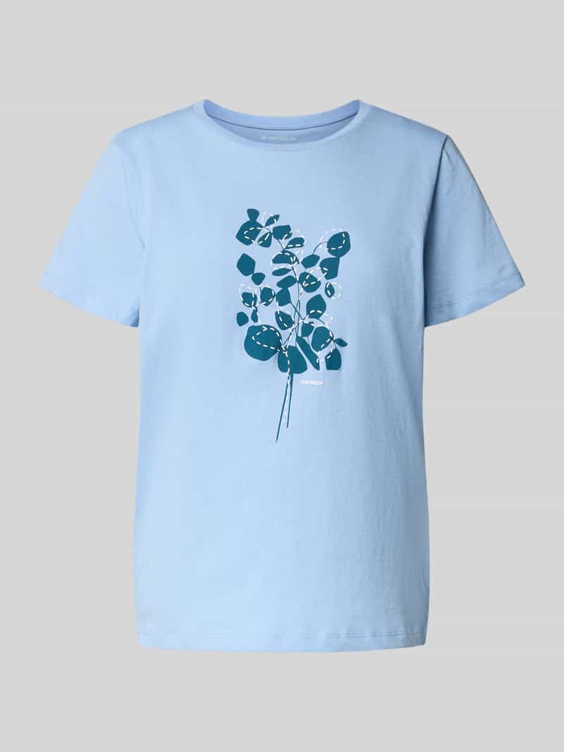 Tom Tailor Regular fit T-shirt van puur katoen