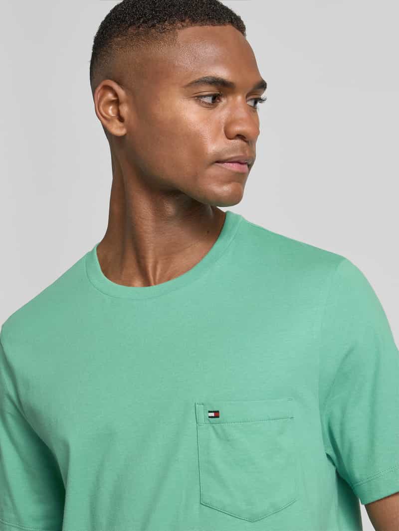 Tommy Hilfiger Regular fit T-shirt van puur katoen