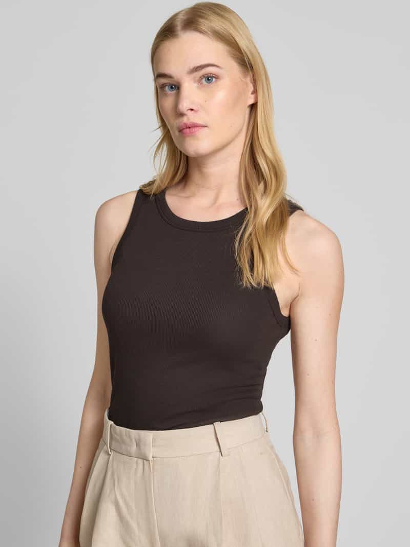 Opus Tanktop met ribboorden model 'Ilesso'