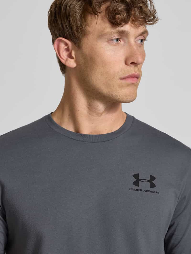 Under Armour T-shirt met labelprint