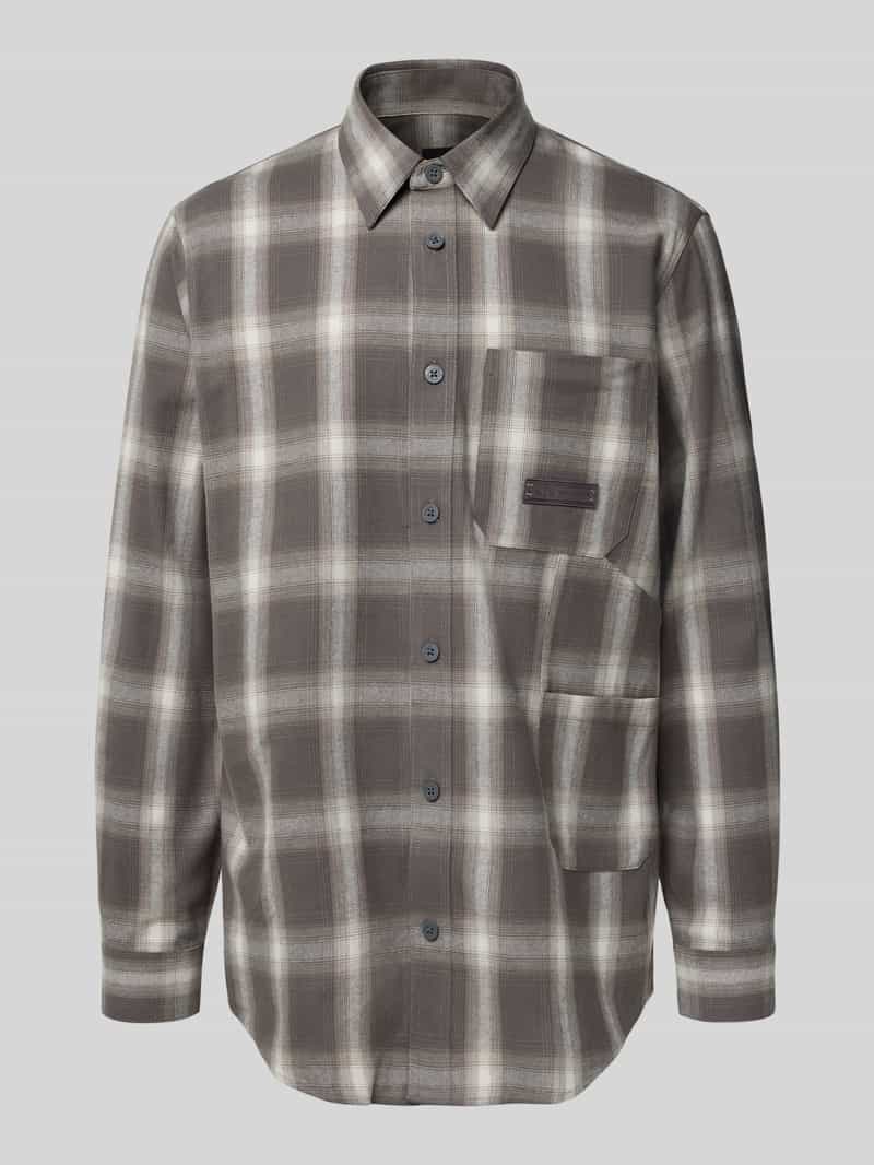 Armani Exchange Regular fit vrijetijdsoverhemd met borstzak