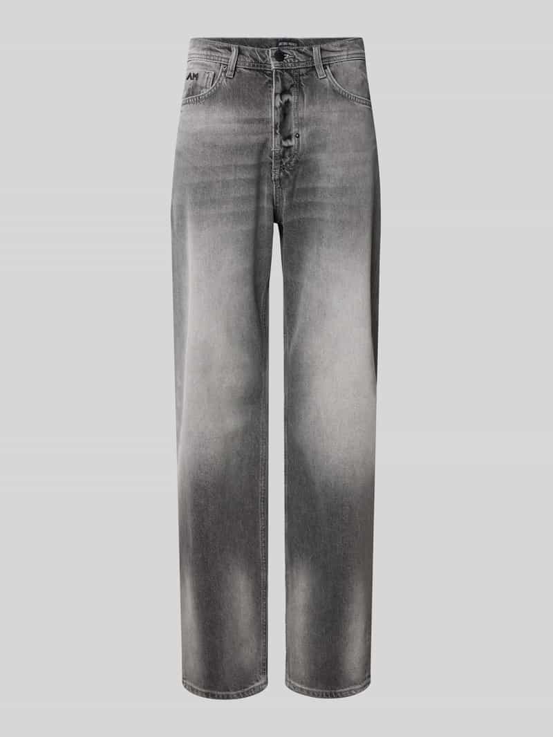 Antony Morato Straight fit jeans met logo-applicatie
