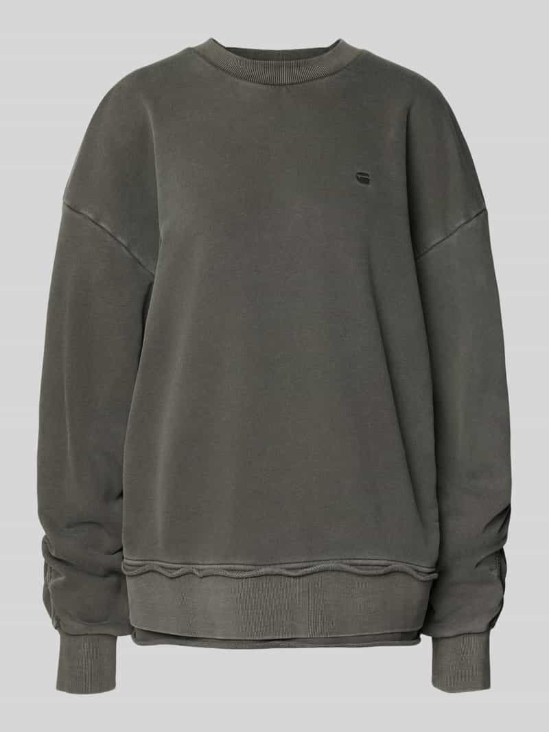 G-Star Raw Oversized sweatshirt met ribboorden