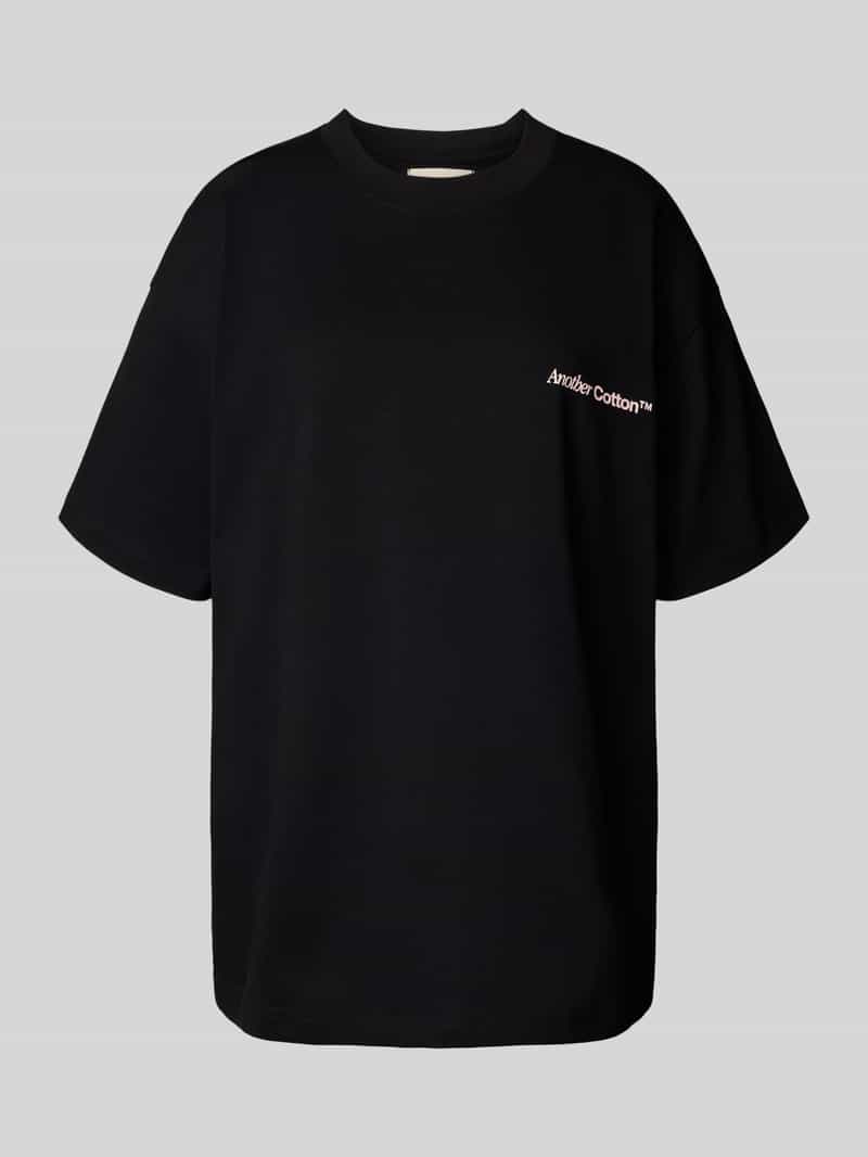 ANOTHER COTTON LAB Oversized T-shirt met labelprint