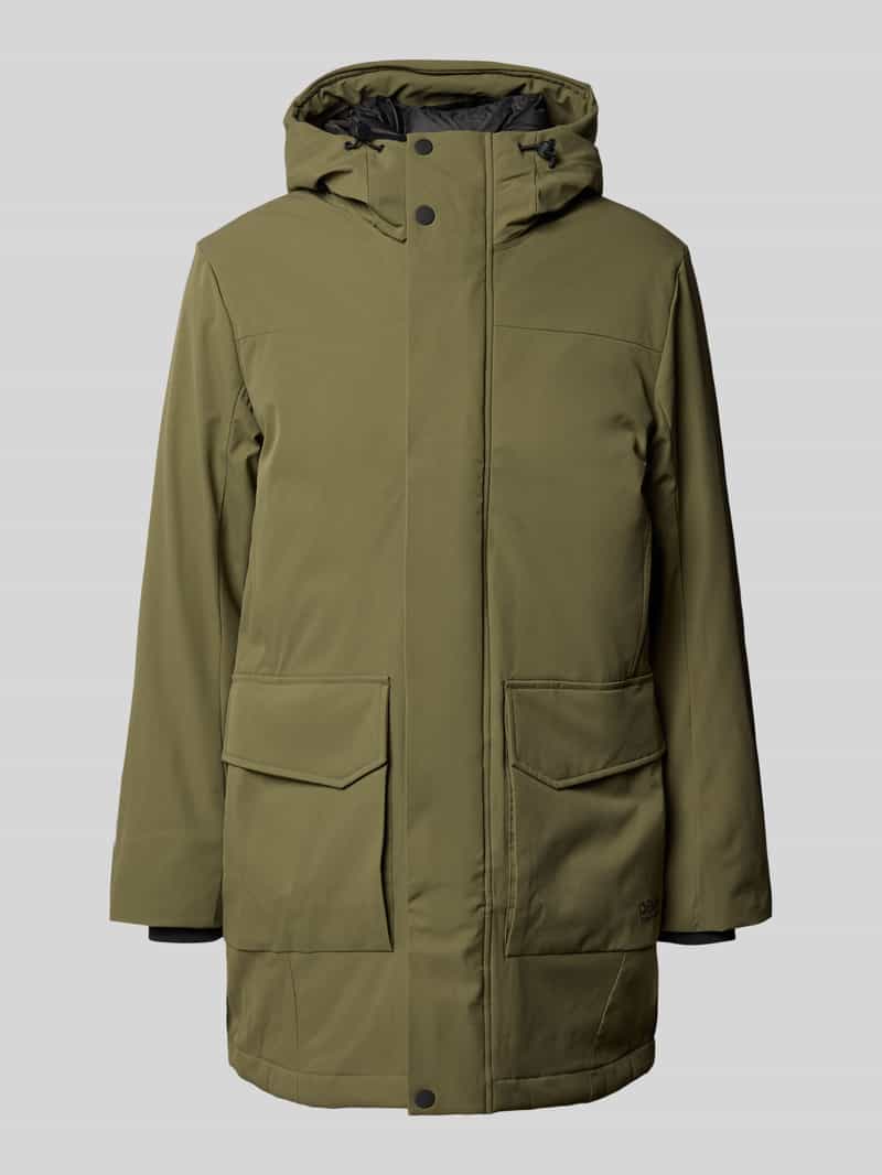 Tom Tailor Denim Regular fit parka met waterafstotende functie