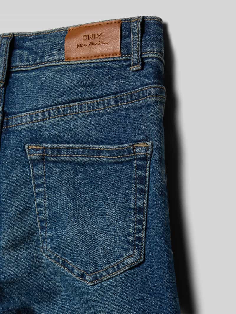 Only Wide leg jeans van katoenmix model 'JUICY'