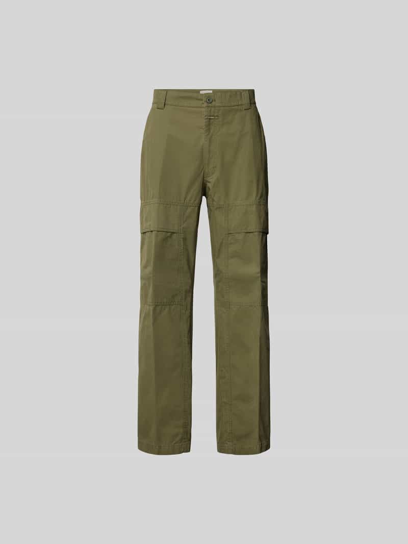 Relaxed fit cargobroek met stretch