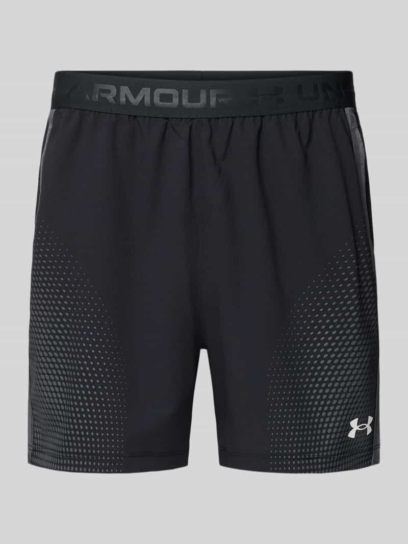 Under Armour Korte regular fit broek met logodetail