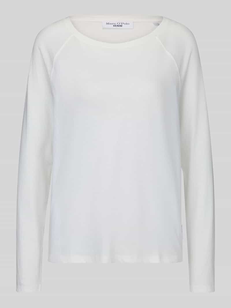 relaxed fit shirt met lange mouwen van puur katoen