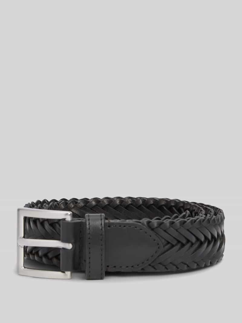 Tommy Hilfiger Riem van echt rundleer model 'SOHO BRAID 3.0'