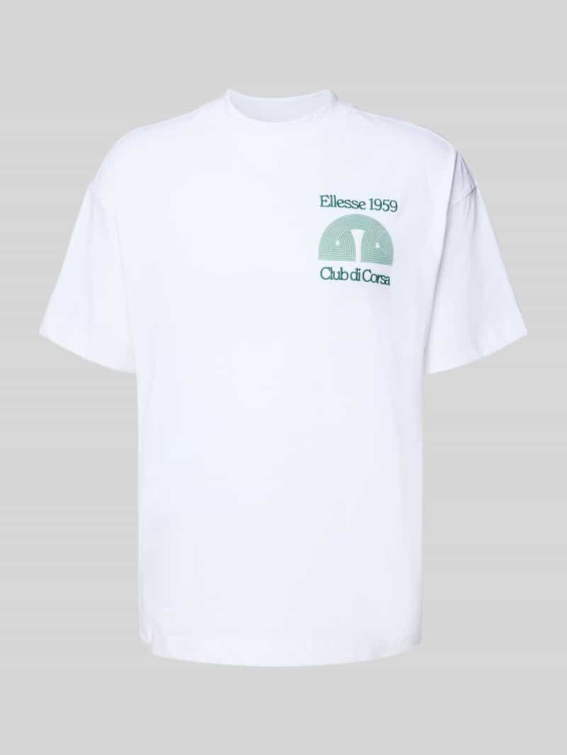 Ellesse T-shirt met ronde hals model 'CLUB DI CORSA'