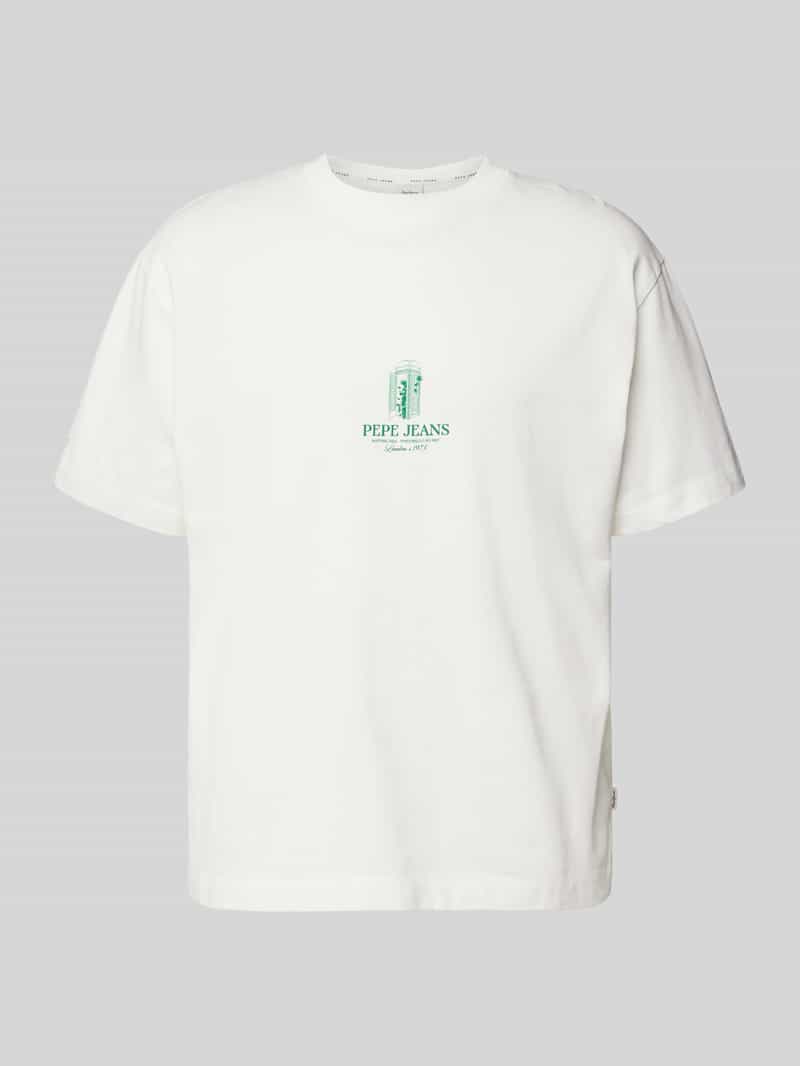 Pepe Jeans T-shirt met labelprint