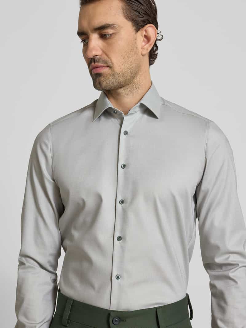 OLYMP Level 5 slim fit zakelijk overhemd met extra lange mouw