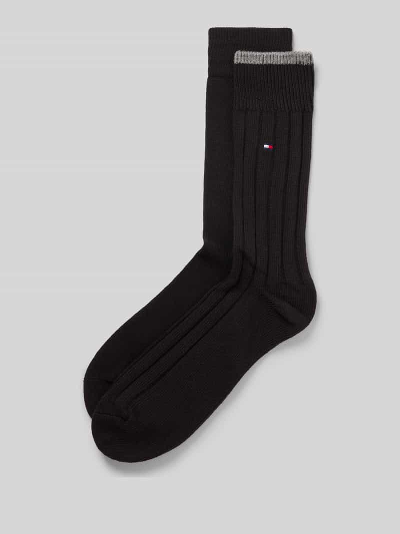 Tommy Hilfiger Kousen van katoenmix per 2 paar