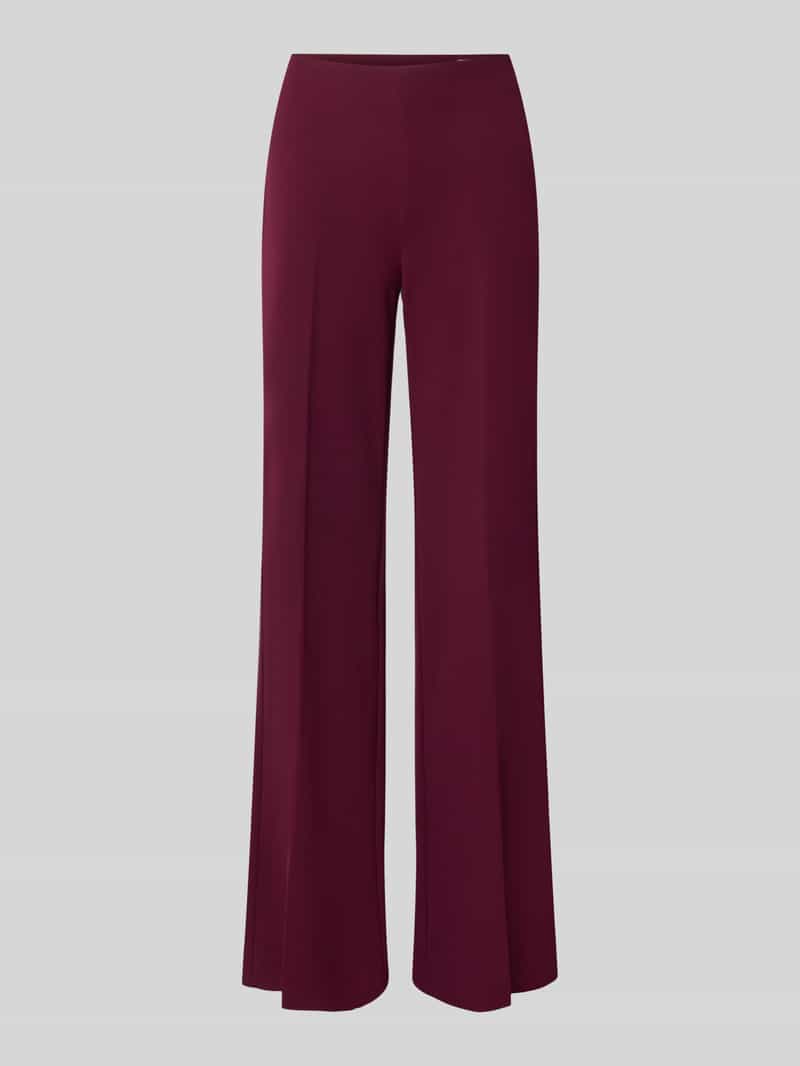 RINASCIMENTO flared fit stoffen broek met persplooien