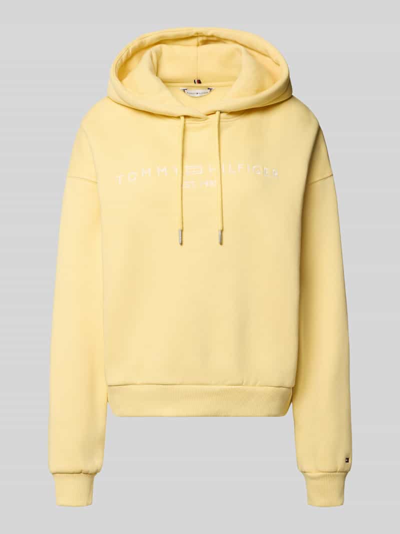 Tommy Hilfiger Relaxed fit hoodie van katoenmix