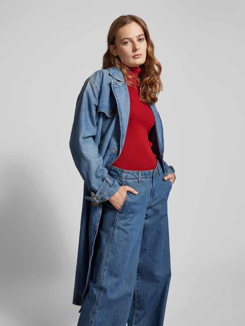 Calvin Klein Jeans Shirt met lange mouwen en col