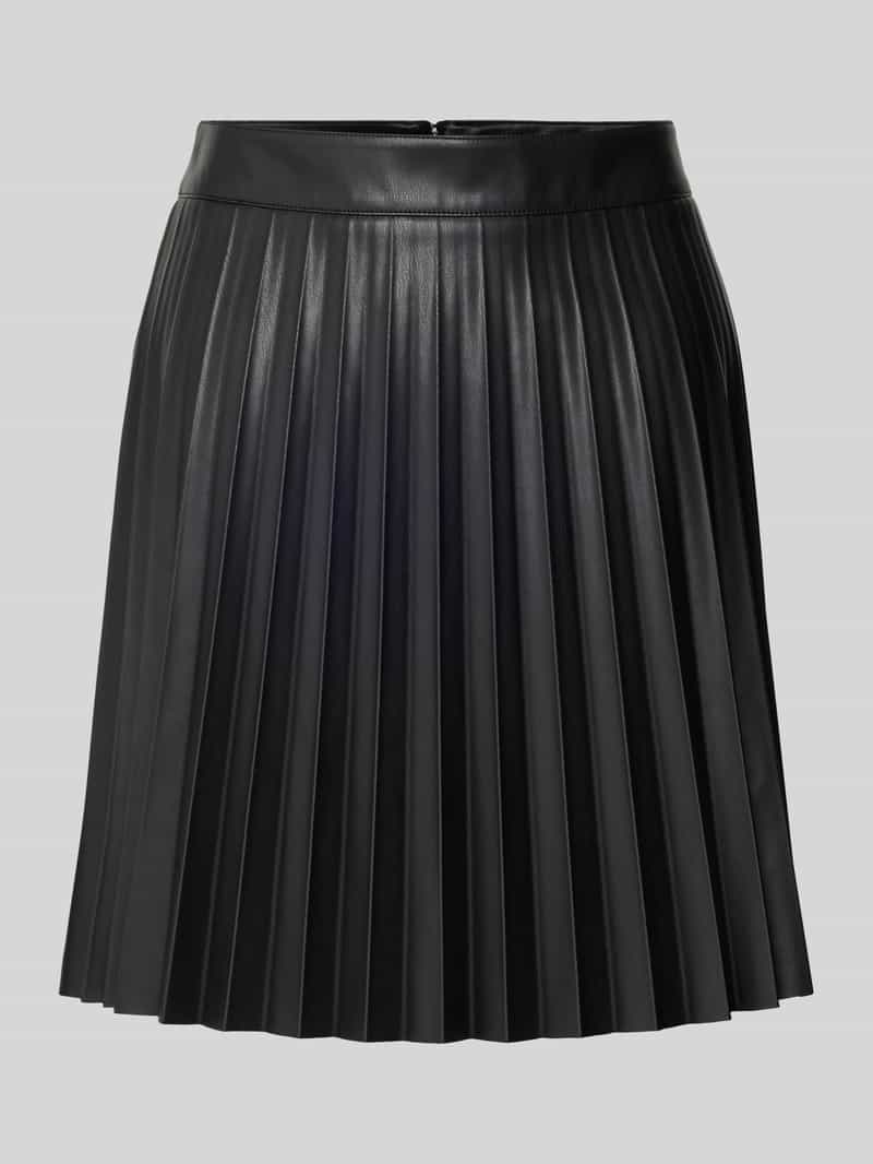 Jake*s Collection Midirok in all-over look met plooien