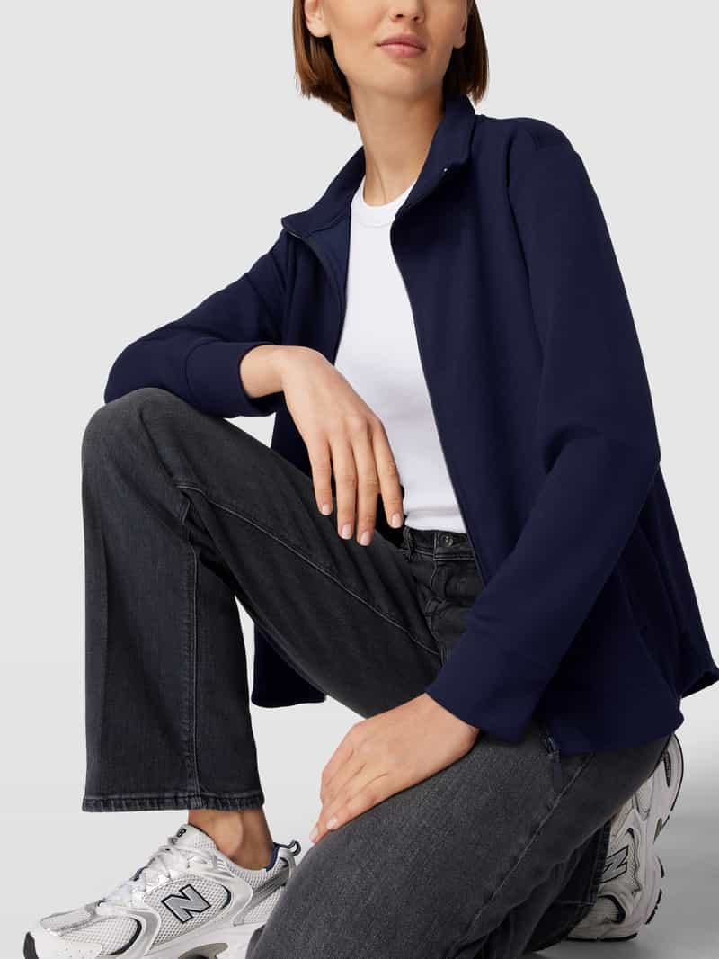 Christian Berg Woman Sweatjack met opstaande kraag