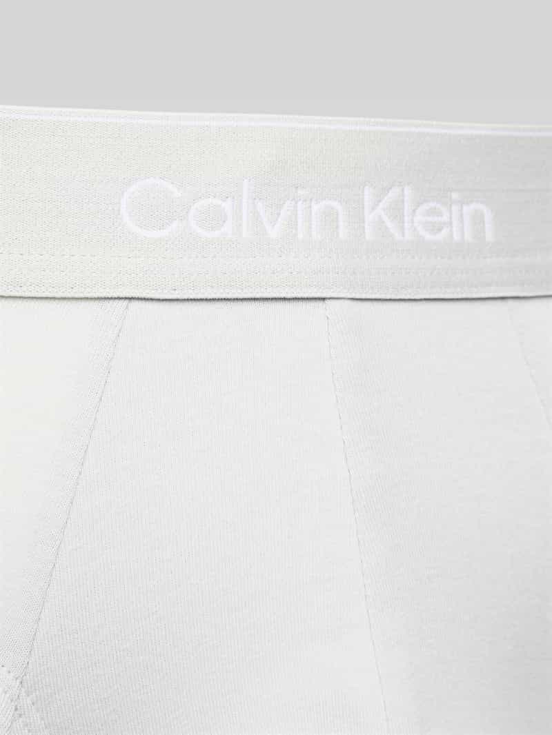 Calvin Klein Underwear Slip met elastische band met logo in een set van 3 stuks