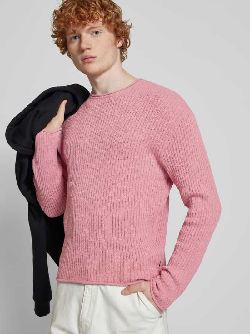 REVIEW Loose fit gebreide pullover met ronde hals