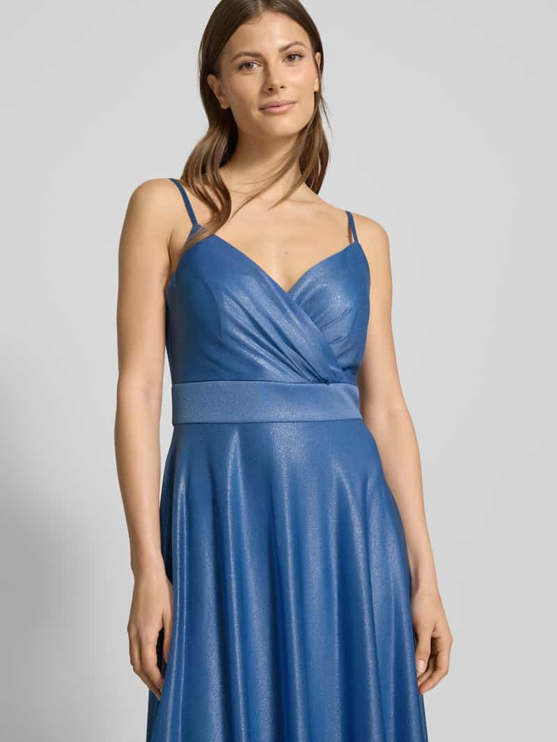 TROYDEN COLLECTION Avondjurk in wikkellook