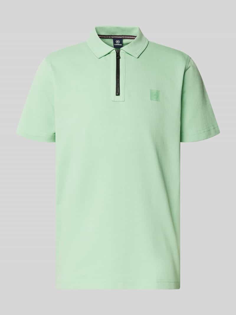 Lerros Regular fit poloshirt met logodetail