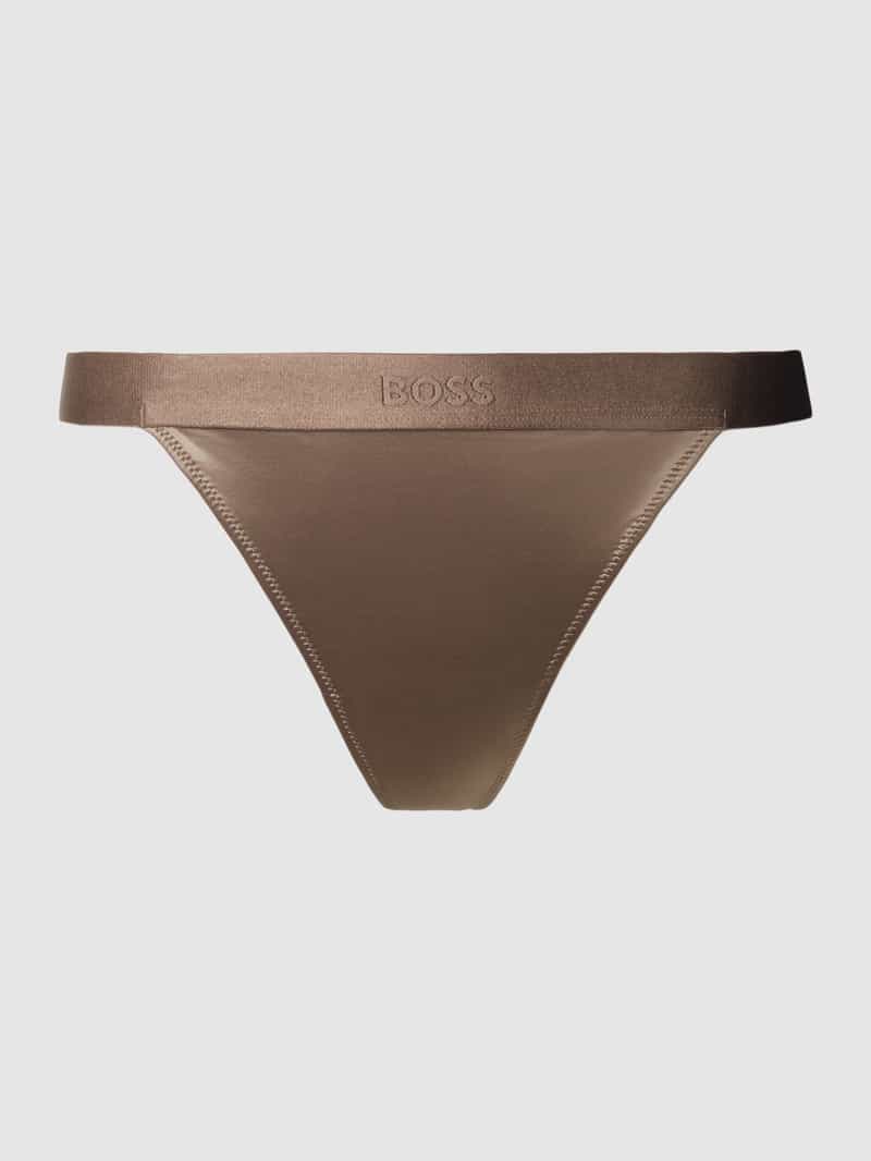 Boss String met elastische band met label model 'SELECT'
