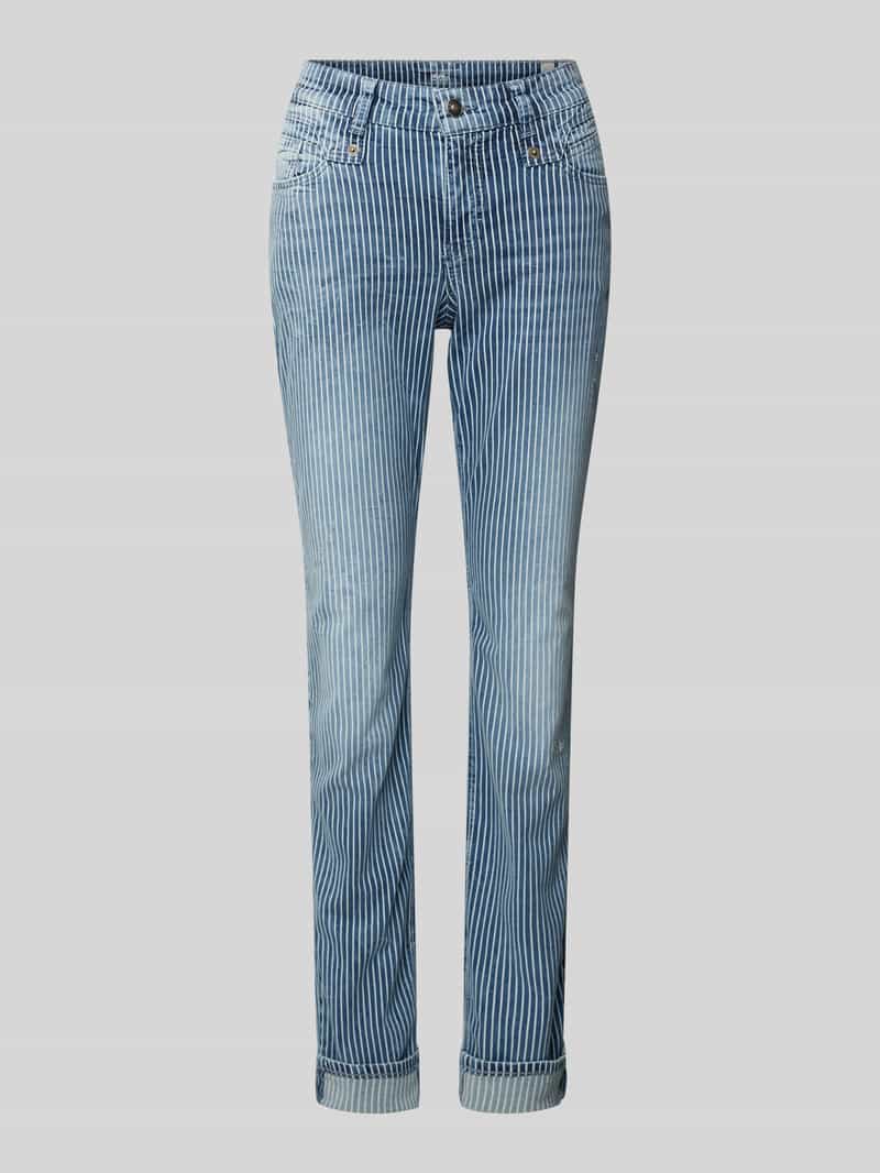 MAC Slim fit jeans met steekzakken
