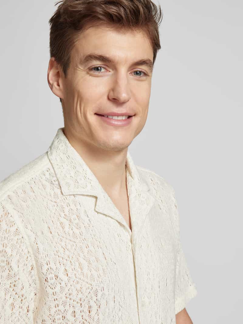 JOOP! Collection Regular fit vrijetijdsoverhemd met resortkraag model 'Kawai'