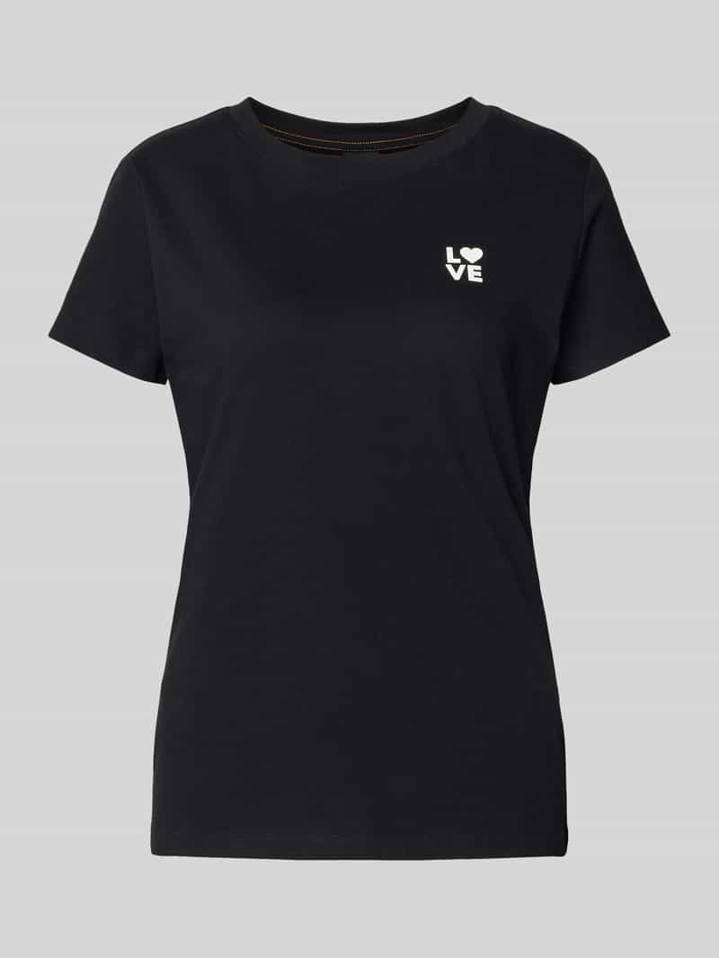 Boss Orange Regular fit T-shirt van puur katoen
