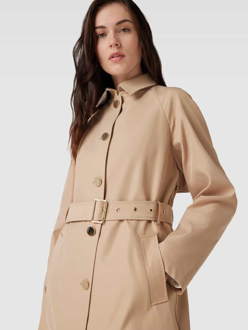 Liu Jo White Trenchcoat met tailleriem