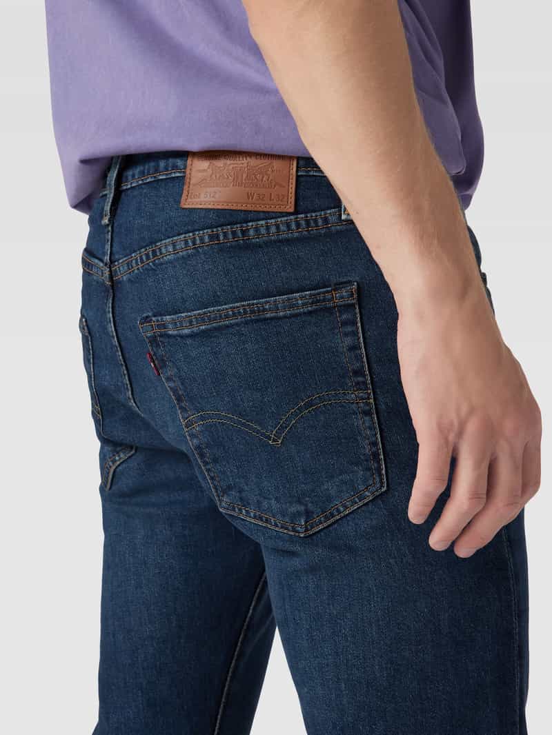 Levi's Slim fit jeans in 5-pocketmodel model '512 Slim Trapper'