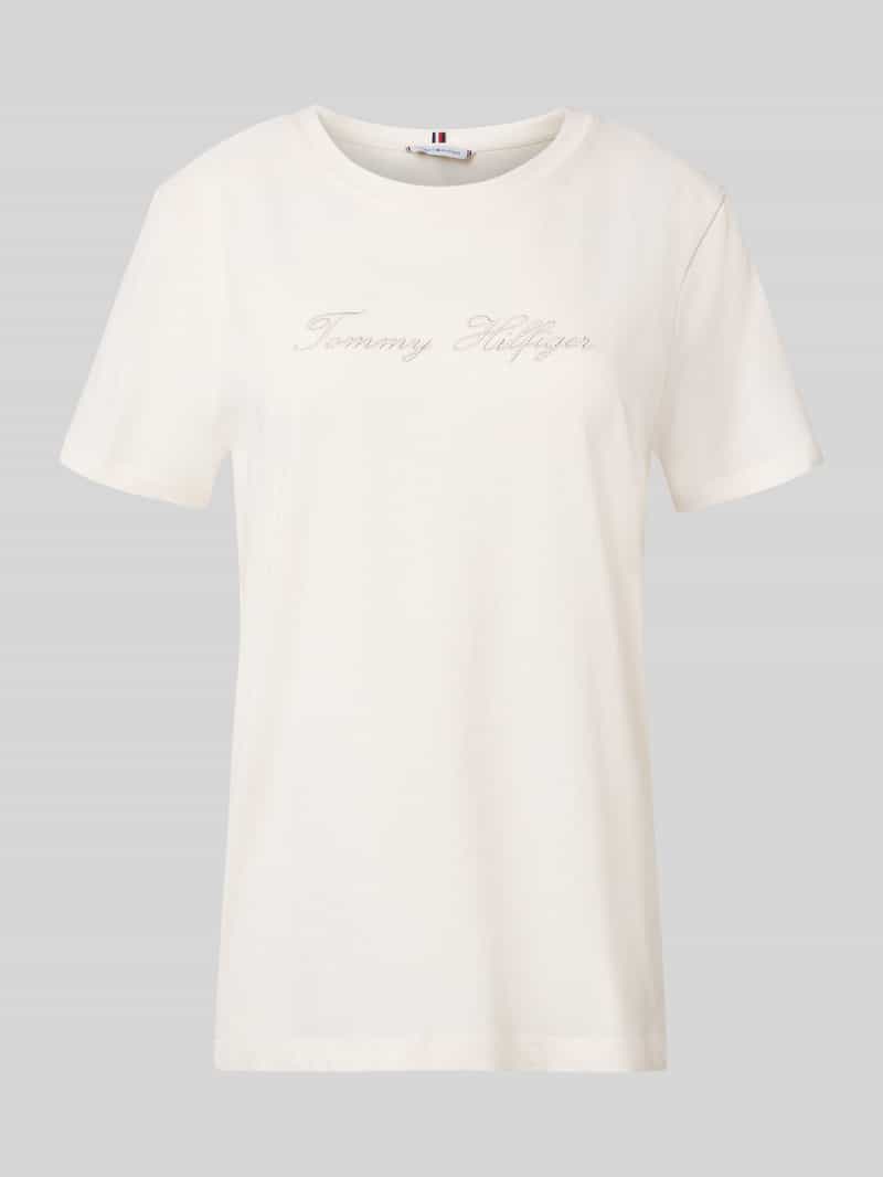 Tommy Hilfiger Regular fit T-shirt van puur katoen