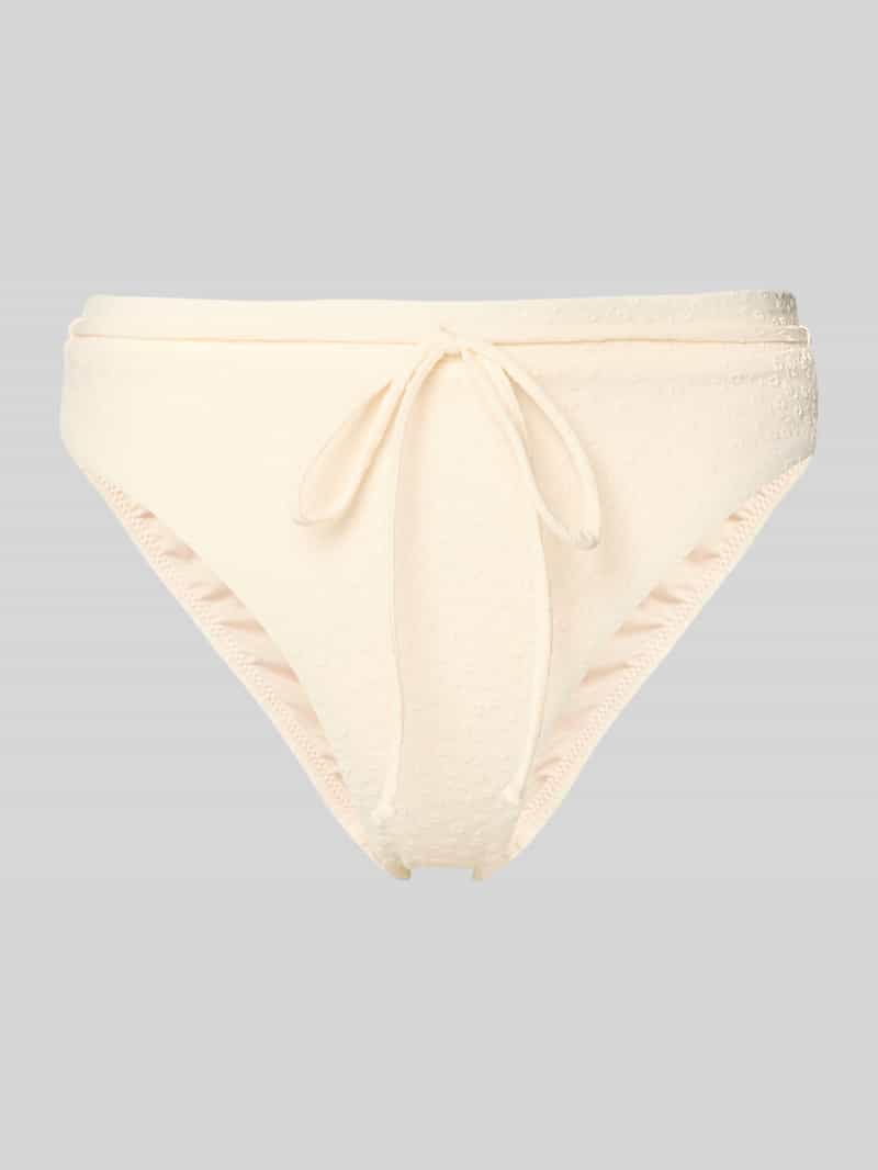 High waist bikinibroekje met trekkoord model 'Simoa'
