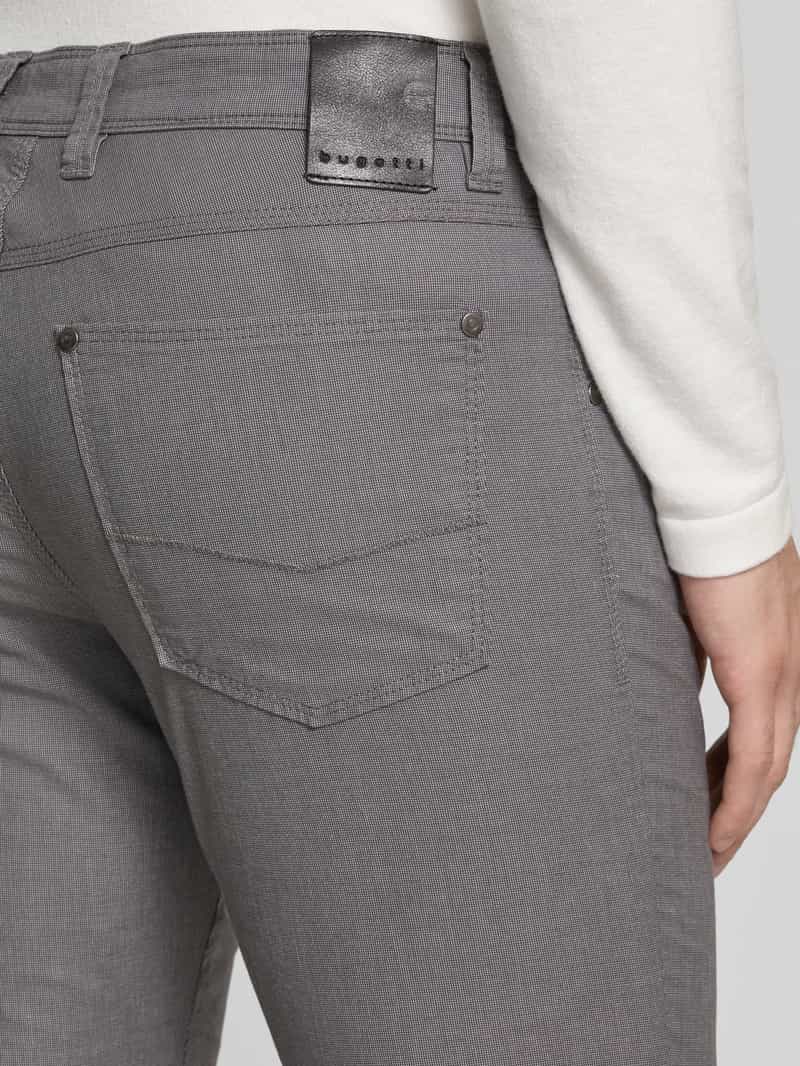 Bugatti Straight fit broek in 5-pocketmodel