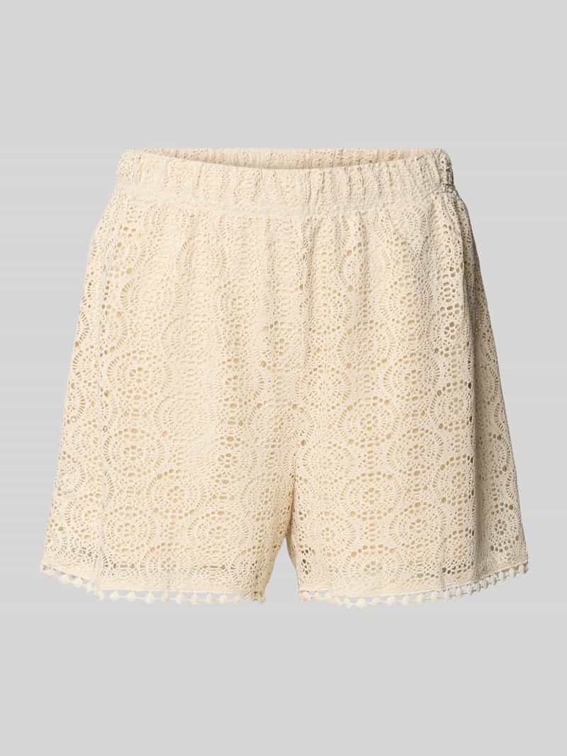 Vero Moda Regular fit korte broek met etskanteffect model 'MAYA'