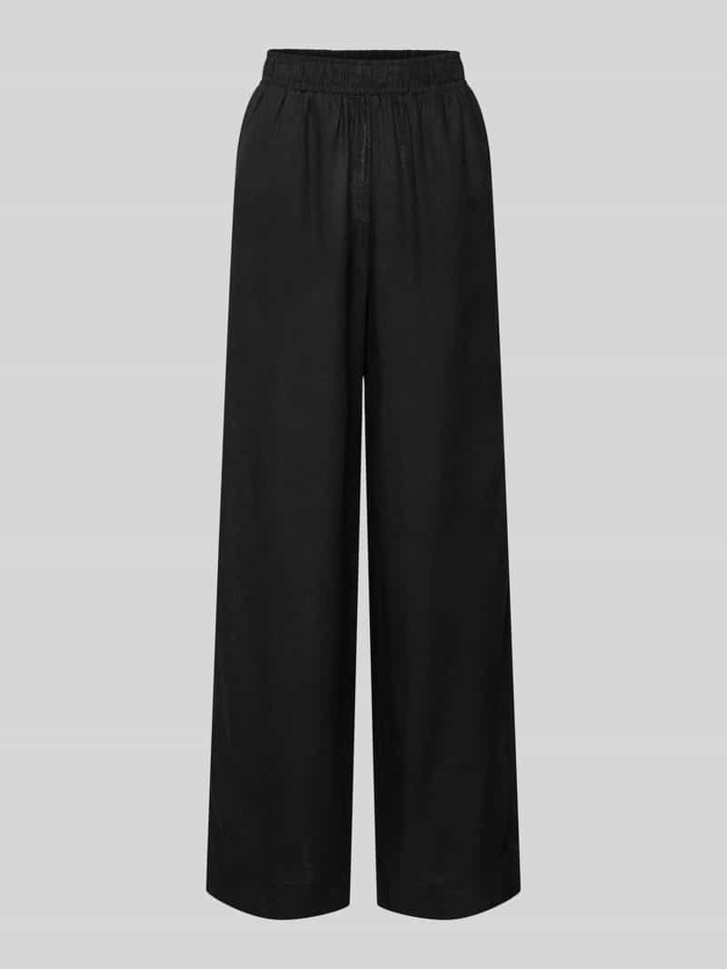 YAS Linnen broek met elastische band model 'FLAXY'