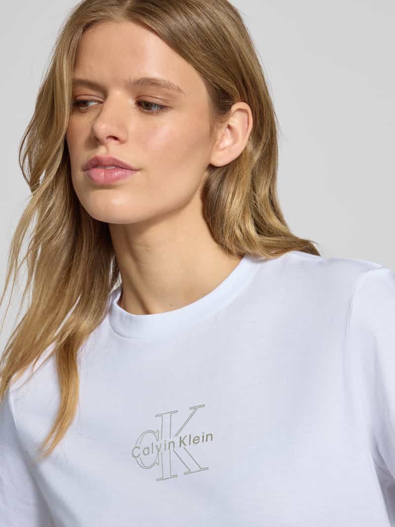Calvin Klein Jeans T-shirt met labelprint