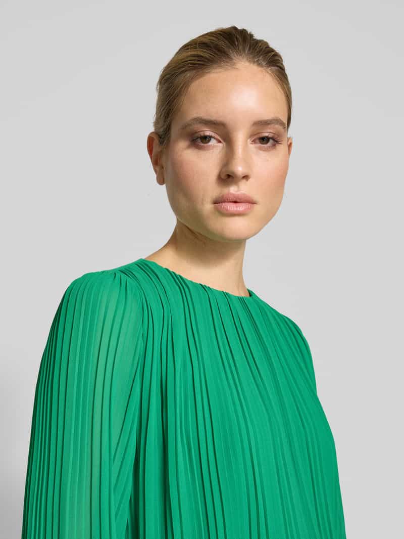 comma Relaxed fit blouse met plooien