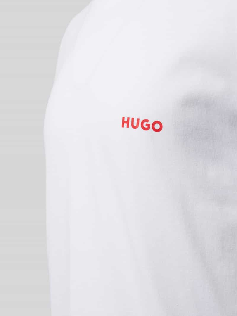 HUGO Regular fit T-shirt met ronde hals in een set van 3 stuks