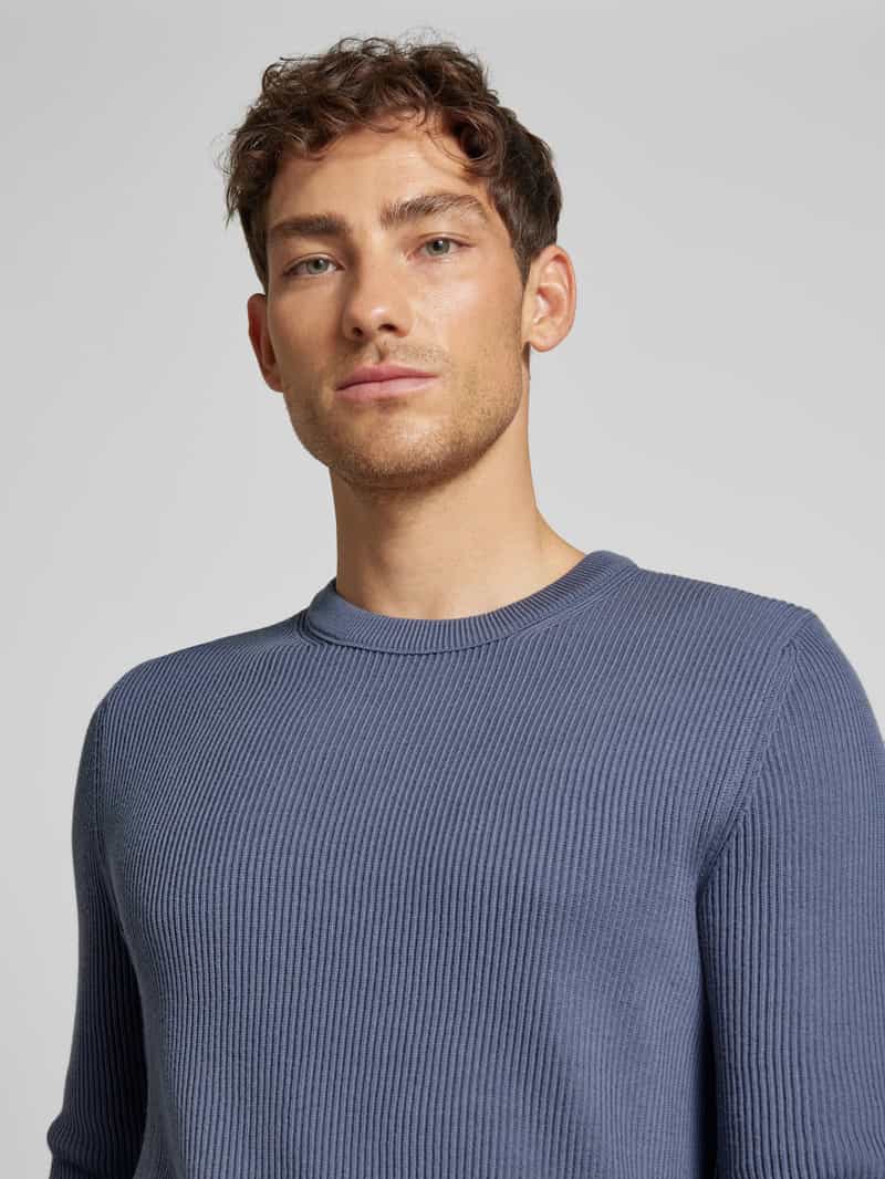 JAKE*S STUDIO MEN Gebreide pullover met ronde hals
