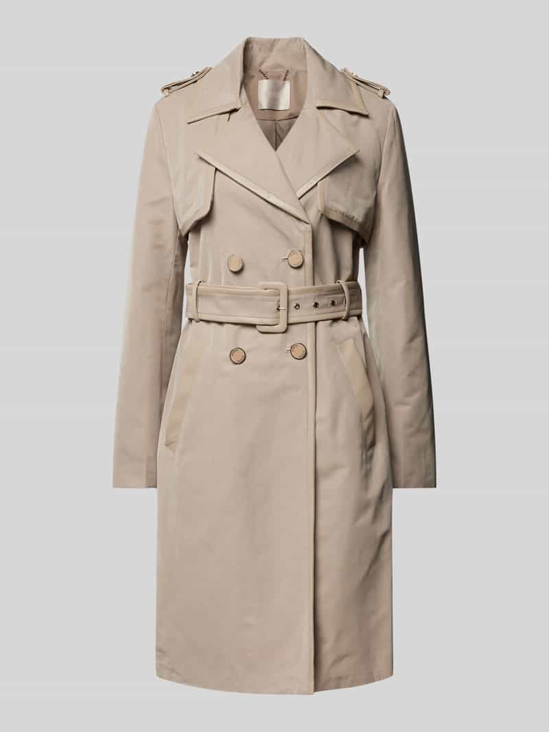 Guess Trenchcoat met strookzakken model 'JENNY'